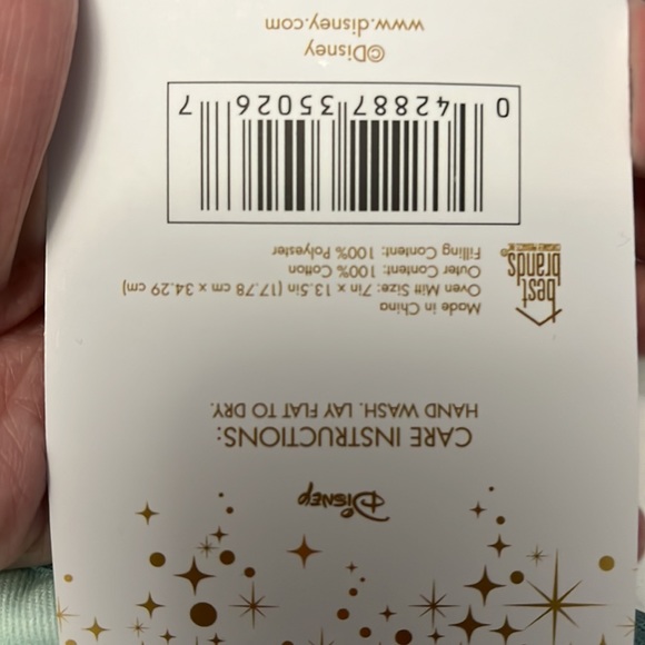 Disney Aladdin & Princess Jasmine kitchen towel set. & silicone oven mitt NEW - Picture 7 of 9